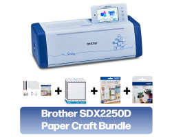 Brother ScanNCut SDX2250D + Paper Craft Bundle